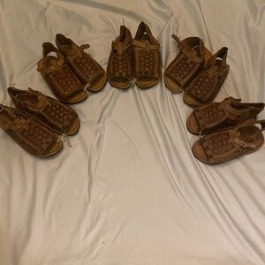 Kid’s Huarache Handmade Mexican Sandals Genuine Leather Traditional Sandalias 7
